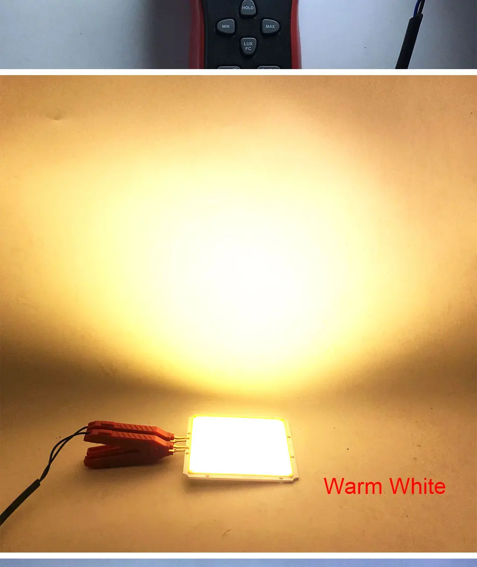 10095mm Dimmable LED Panel Lamp 50W COB Light Bulb with Dimmer Controller 12V 220V Lighting for Indoor Outdoor Car Lights DIY (12)
