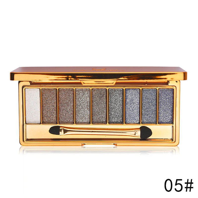 Professional Makeup Eyeshadow Palette 9 Color Dazzle Bright Eye Shadow Maquillage Makeup Shine Smoky Palette Make Up