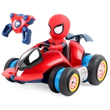 RC Человек-паук трюк автомобиль 2,4 ГГц дистанционное управление Дрифт гоночный автомобиль детская игрушка автомобиль подарок один ключ Drifts 360D вращение