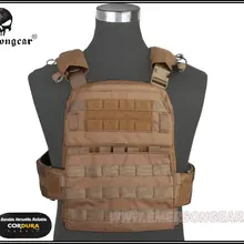 Охотничий подлинный Мультикам ткань AVS жилет EMERSON CP стиль адаптивный жилет Тяжелая версия страйкбол Койот коричневый EM7397CB