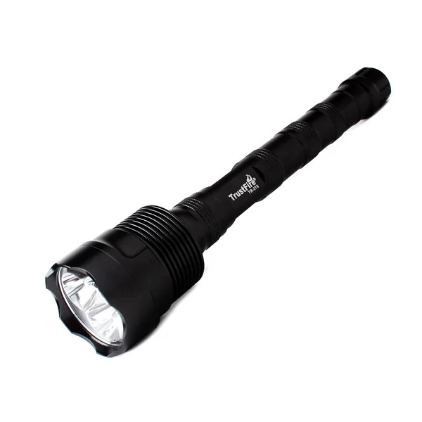 TrustFire TR-3T6 Cree XM-L T6 5-Mode 2500LM Memory 3-LED White Flashlight - Black (2 x 18650 / 3 x 18650) TrustFire TR-3T6 Cree XM-L T6 5-Mode 2500LM Memory 3-LED White Flashlight - Black (2 x 18650 / 3 x 18650)
