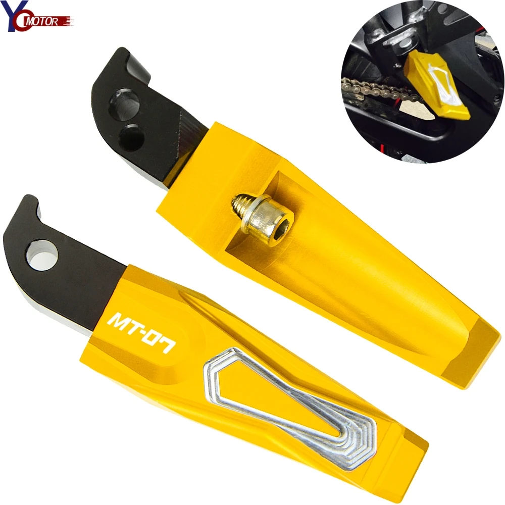 

For Yamaha Motorcycle Rear Foot Pegs Footrest Pedals Passenger Folding Rearset For Yamaha MT07 MT 07 MT-07 2014 2015 2016