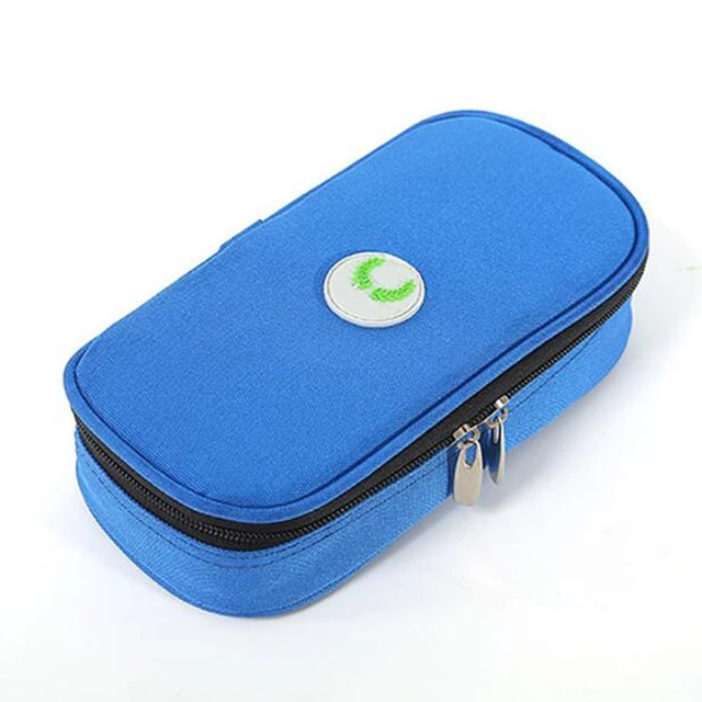 Nevera de insulina portátil para personas diabéticas, bolsa de aislamiento  de medicamentos refrigerados, pequeña, para viajes al aire libre -  AliExpress