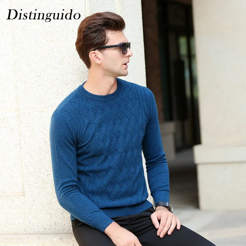 New Arrival font b Men s b font font b Sweater b font 100 Wool Smart