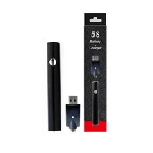 2 pcs/lot. 5S VV MJTECH Bateria para E-cig 510 Fio 380 mah Mini Bateria Seca Kit Caneta cera Vaporizador Cigarro Eletrônico Kit