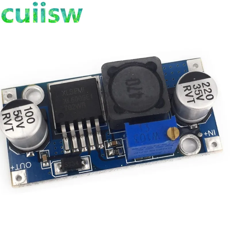 

5pcs/lot DC-DC module power supply module XL6009 can raise pressure booster module super LM2577 DCDC booster