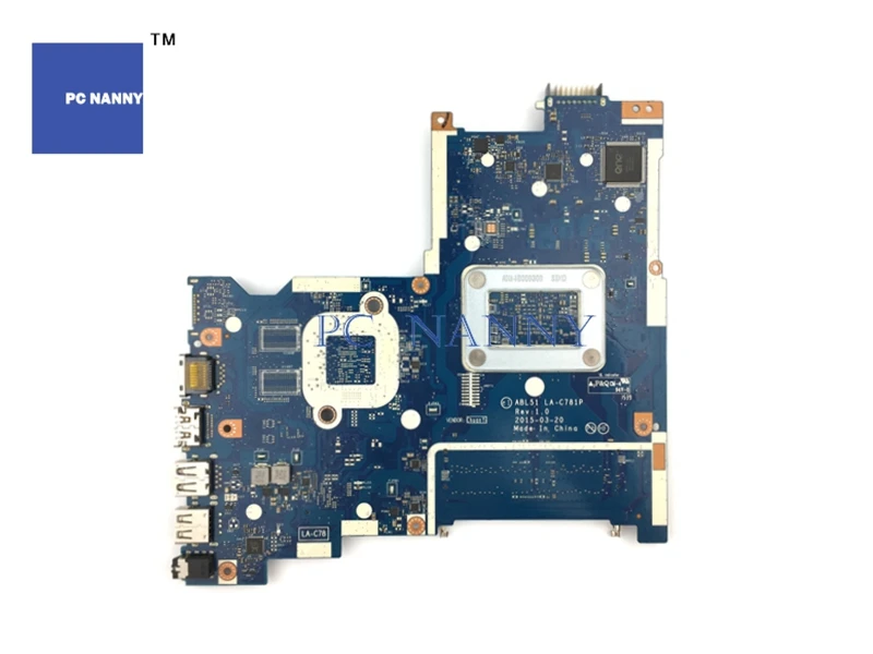 PCNANNY Mainboard 813970-501 813970-001 ABL51 LA-C781P for HP 15-AF HD 8400 r3 A6-5200 Laptop motherboard