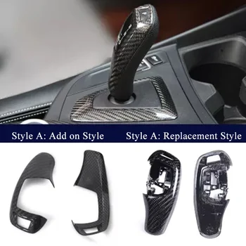 

For BMW F20 F22 F21 F30 F32 F33 F36 F06 F12 F13 X5 F15 X6 F16 M-Sport Carbon Fiber Steering Wheel Trim & Carbon Gear Knob Cover
