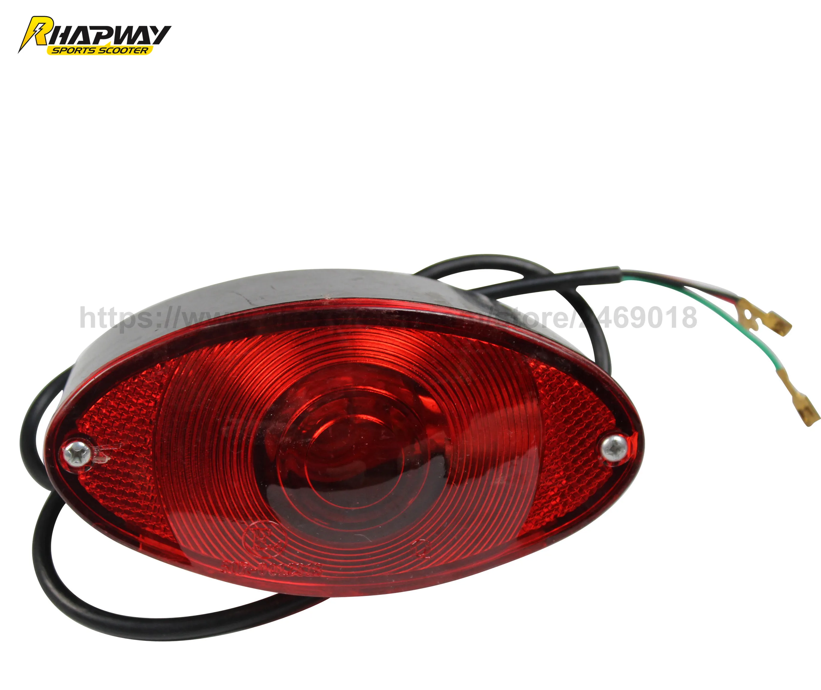 EEC approved Electric Scooter Lights 36V Taillight Rear Brake Light