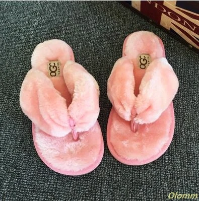 Сезон: весна–лето осень-зима домашние хлопковые плюшевые тапочки Для женщин домашние тапочки; женские туфли на плоской подошве Женская обувь - Цвет: nude pink
