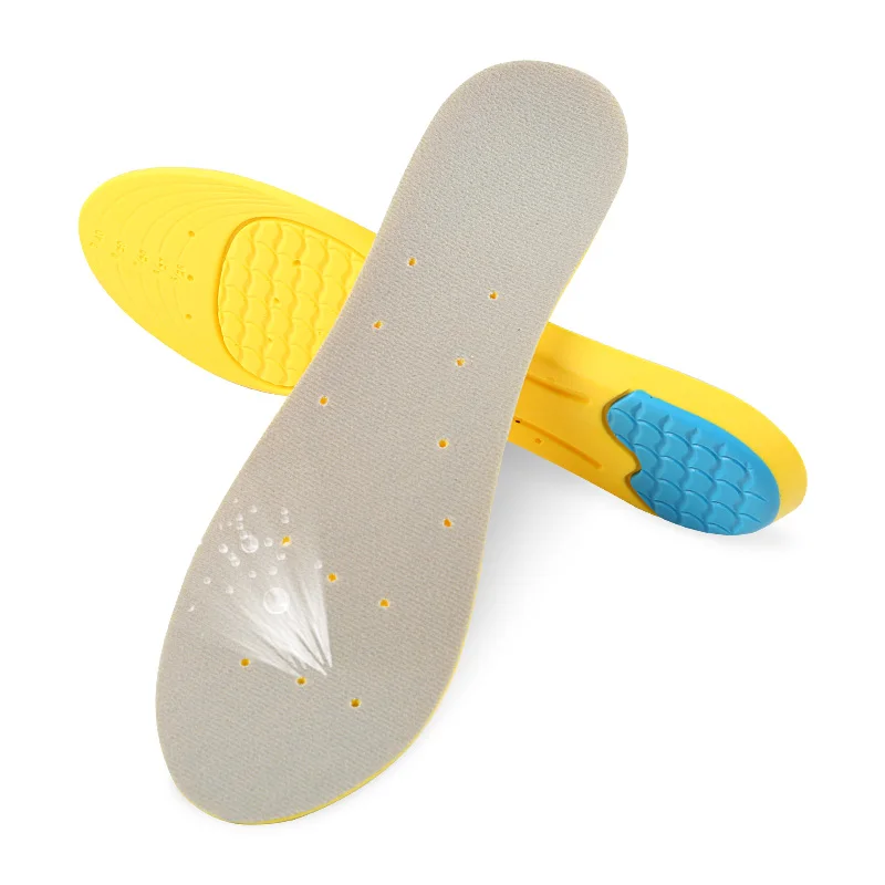1 pair YL Soft Sports Insole 028 Men Shock absorbing PU casual insole