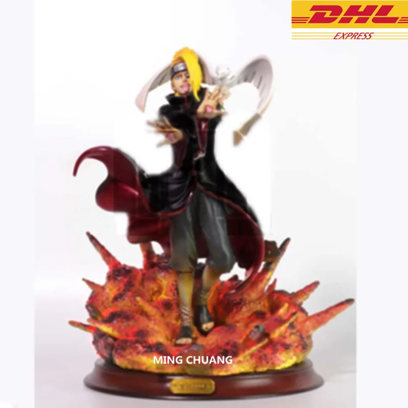 

NARUTO Statue Sasori Bust Akatsuki Deidara Full-Length Portrait Resin 26CM Action Figure Collectible Model Toy BOX J374