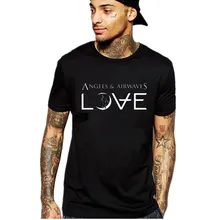 Hip hop engel und airwaves t-shirt männer lässig baumwolle kurzarm rock t-shirt sommer street tops Nehmen Kunden