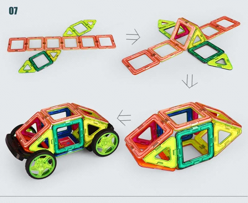 Мини-блоки, Магнитный конструктор, набор для строительства, модель и строительные игрушки, пластиковые магнитные блоки, развивающие игрушки для детей, подарок