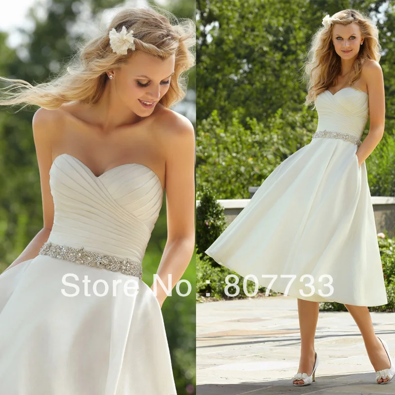 2017 Hot Sweetheart Neck Beaded Waist Y Short Wedding 2017 Hot Sweetheart Neck Beaded Waist Y Short Wedding Dresses In From Weddings Events On Aliexpress Alibaba Group