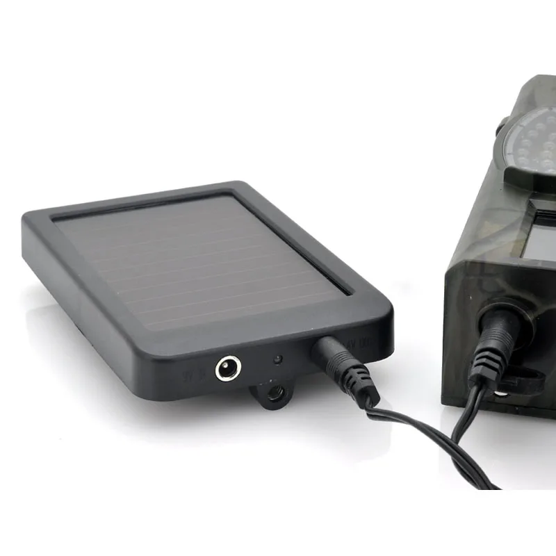 Hunting Camera Solar Panel Power Pack Battery Charger External Power for Trail Cam HC300 HC300M HC500G HC500M Solar Power pack (12)