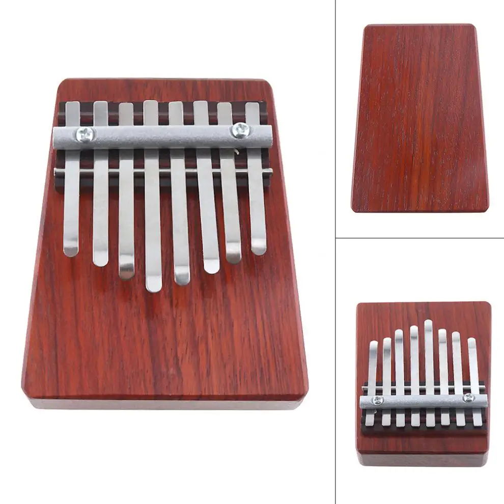 

8 Keys Thumb Piano Mbira Kalimba Thumb Lightweight Portable Durable Traditional African Music Instruments Children Toys