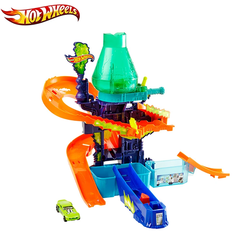 hot wheels colour splash science lab