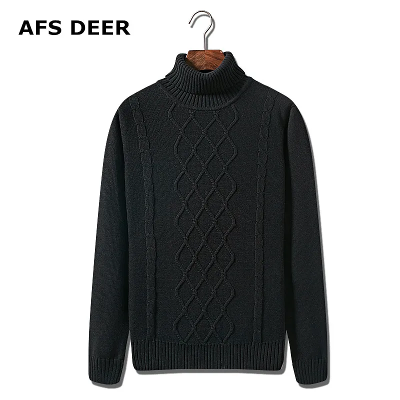 Popular Mens Black Turtleneck Sweater-Buy Cheap Mens Black