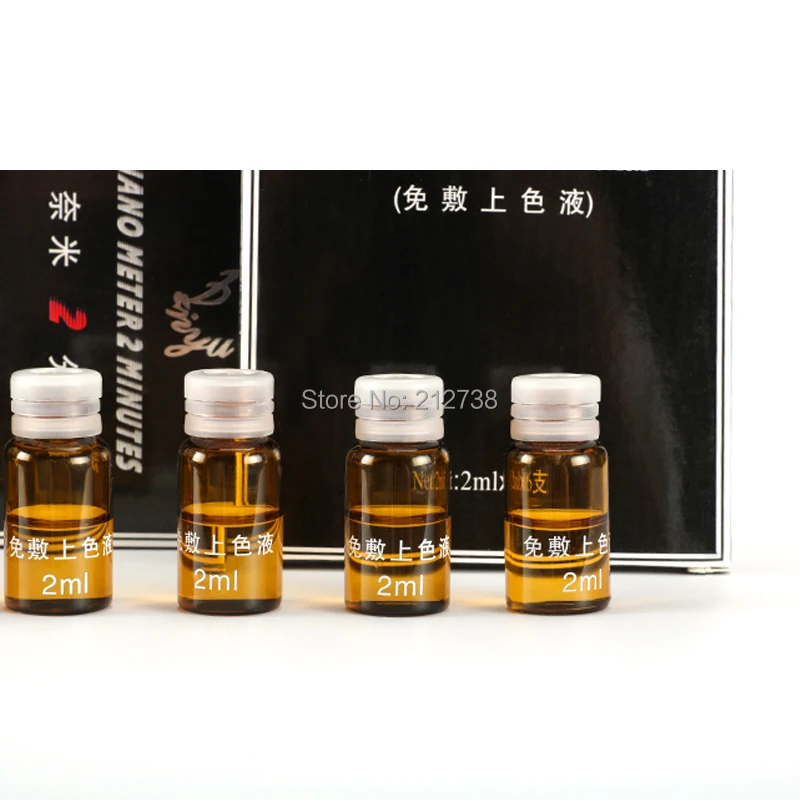 

New 6pcs/box Nano Meter 2 minutes Tattoos Pigment Permanent Makeup Skin soothe solution Pain Away Eyebrow Numb