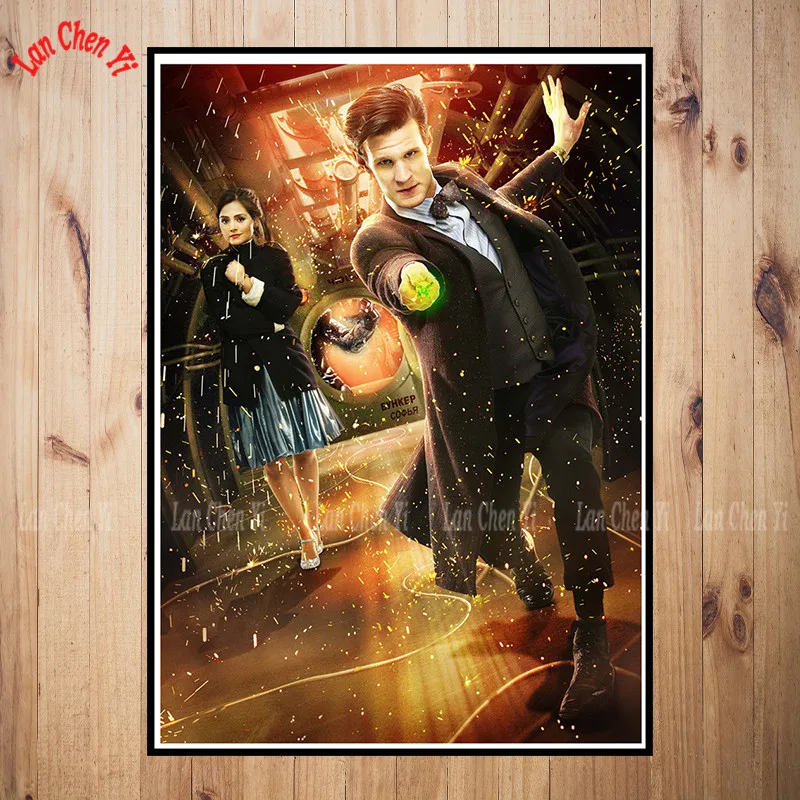 Доктор Кто классический фильм мелованная бумага Плакат кафе высокое качество печати рисунок ядро декоративная живопись