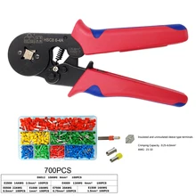 Crimp pliers Crimping plier For wire ferrules,end sleeves 0.25-6.0mm2 23-10AWG Electrician mini hand round nose tool terminals Crimp pliers Crimping plier For wire ferrules,end sleeves 0.25-6.0mm2 23-10AWG Electrician mini hand round nose tool terminals