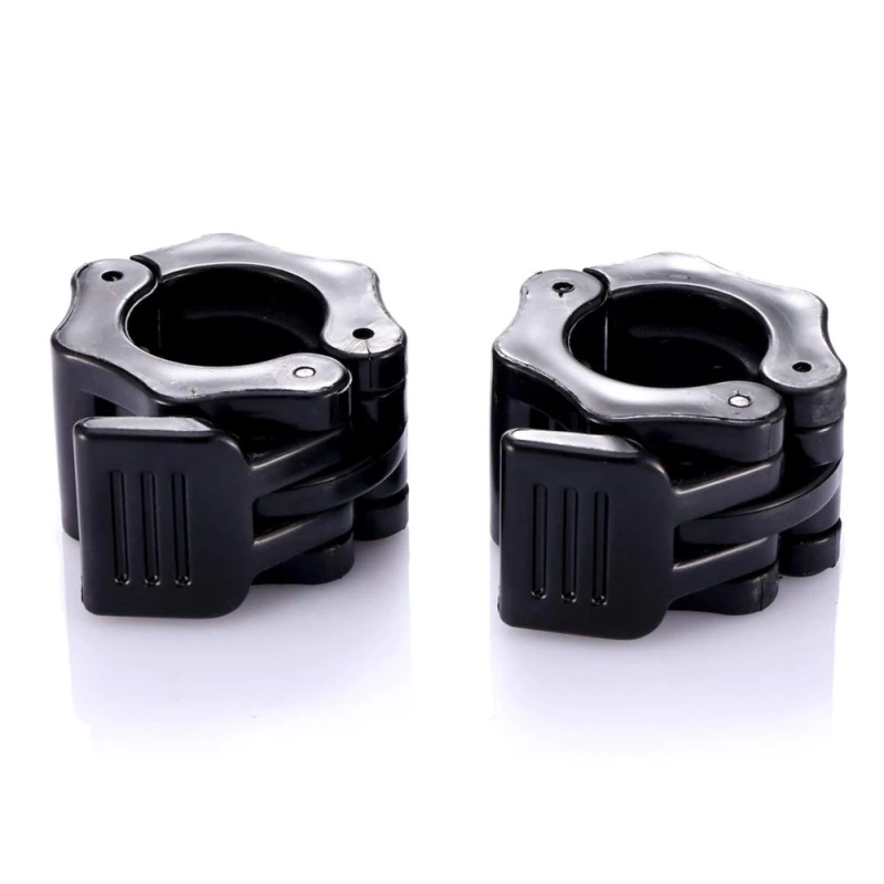 Tarente 1 Paire de 25 mm en Plastique Barbell Halt/ère Verrouillage Pince /à Ressort Clip Collier for la Formation Halt/érophilie