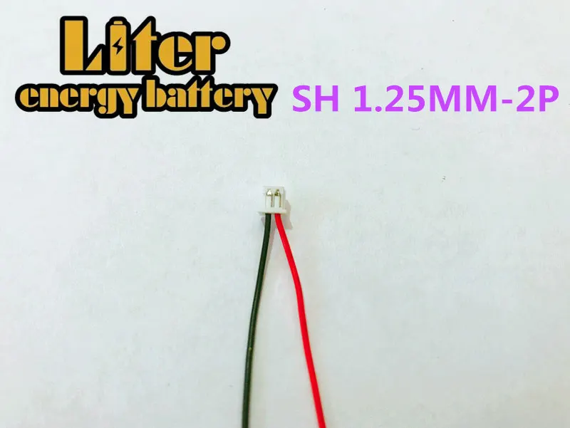3,7 V 250mAh литий-полимерная LiPo аккумуляторная батарея Лев 501240 штекер 2pin для Mp3 gps bluetooth наушников - Цвет: 1.25MM PLUG 501240