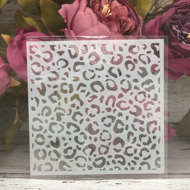 

13cm 5" Circle Texture DIY Layering Stencils Wall Painting Scrapbook Coloring Embossing Album Decorative Paper Card Template