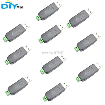 

10pcs/lot USB to 485 RS485 CH340 Converter for Windows 7 8 Vista XP