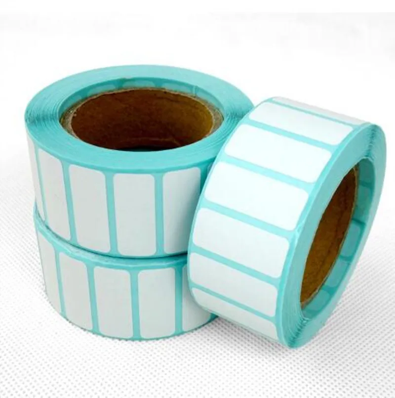 700pcs/roll 2*1cm Thermal Paper Adhesive Stickers Supermarket Price