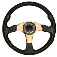 Высокое качество 350 мм Автомобильный руль 14 дюймов гоночный спортивный Авто Руль из искусственной кожи