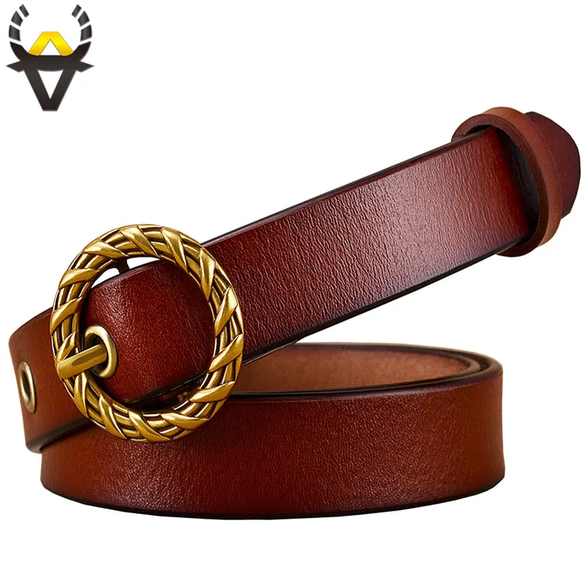 

Fashion Knitted Pin buckle belt woman Genuine leather belts for women Quality cow skin waist strap female girdle width 2.3 cm