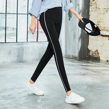 

Women Black Leggings Seamless Cotton Leggings Womens Leggings Pants Activewear High Street Pants Leggings