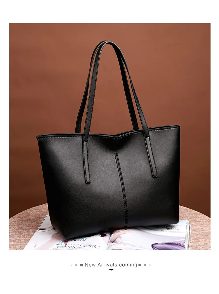 Сумка из натуральной кожи, роскошный дизайн, Женская Повседневная Сумка-тоут, модная сумка через плечо, женская сумка, большая вместительность, для покупок, новинка, C826