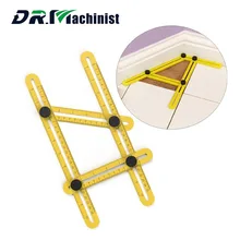 Four Sided Ruler Measuring Instrument Template Angle izer Tool Mechanism Slides Measuring Instrument angle izer template