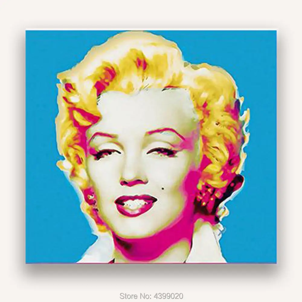 Marilyn Monroe фигурка oili живопись на холсте подвесная роспись украшение стену