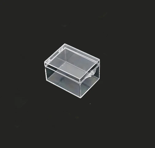 

Transparent Plastic Jewelry Display Beads Storage Box With Cover Tool Box