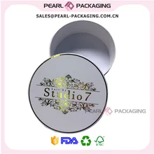 Заказная круглая упаковочная коробка для волос, Золотая упаковочная коробка для волос с подходящей сумкой для покупок, 1000 шт Минимальный заказ принимаются заказы