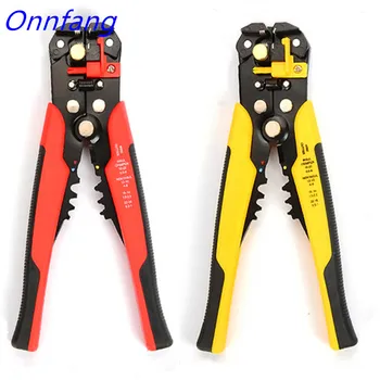 

Cable Wire Stripper Automatic Multifunctional TAB Terminal Crimping Stripping Plier 3 in 1 Cutter Crimper Tools