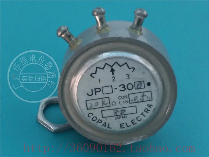 

Used COPAL Wire wound Single Potentiometer JP-30B 20K Shaft length 26MM Shaft diameter 6MM switch