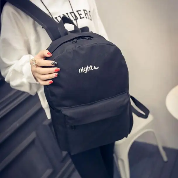 Aelicy женская сумка 2020 простая Холщовая Сумка рюкзак на плечо школьная mochila feminina