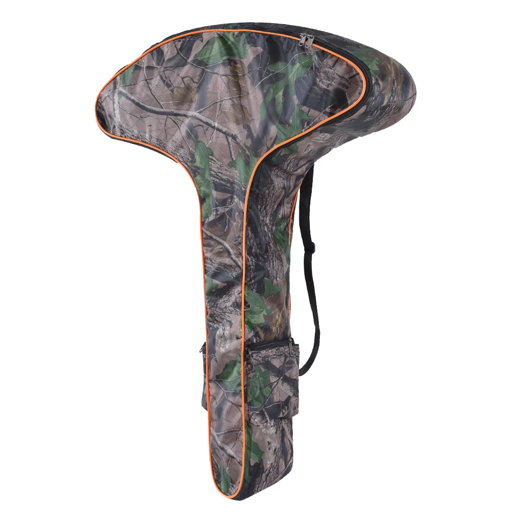 Portable T Shaped Bow Bag Adjustable Shoulder Strap Oxford Bow Carry Case Outdoor Archery Hunting Accessories