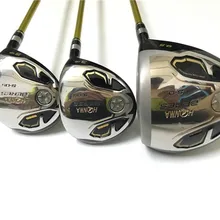 3 звезды Honma S-05 Гольф полный набор гольф-клубов Драйвер+ проход древесина+ утюги+ Putter R/S/SR гибкий графитовый Вал с крышкой головы