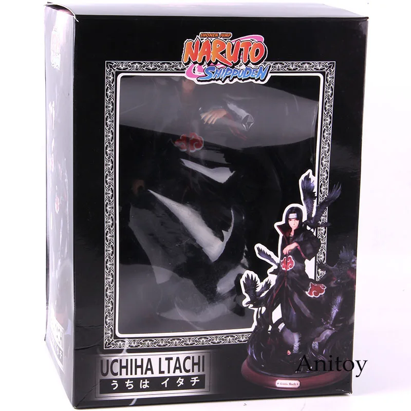 Shonen Jump Naruto Shippuden Uchiha Itachi Боевая версия GK статуя ПВХ Uchiha Itachi фигурка Коллекционная модель игрушки