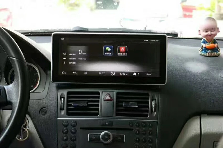 Flash Deal Liislee 10.25" Android For Mercedes-Benz C-Class W204 2008~2010 touch screen GPS Navigation radio stereo dash multimedia player 14