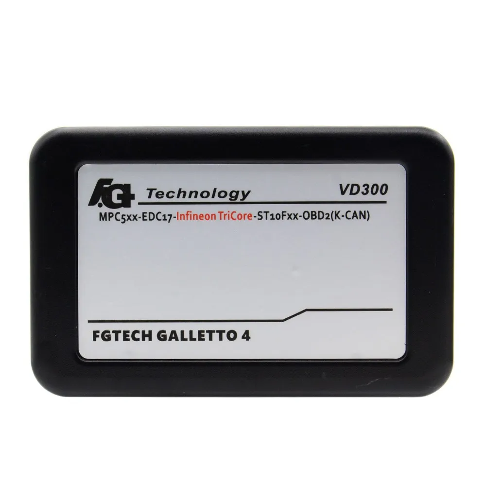 Новое поступление последняя версия VD300 V54 FGTech Galletto 4 Master BDM TriCore функция OBD с