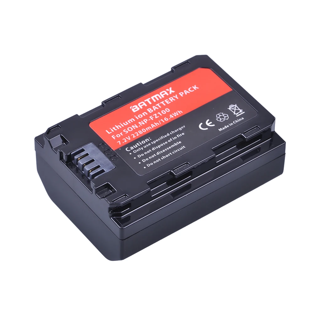 1 шт 7,2 V 2280mAh NP FZ100 NP-FZ100 Аккумулятор для камеры+ EU/US зарядное устройство для sony NP-FZ100, BC-QZ1 и sony a9, a7R III, a7 III, ILCE-9