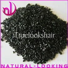 100 г/лот Высокое качество итальянский Кератиновый клей гранулы/бусины инструменты для наращивания волос черный цвет
