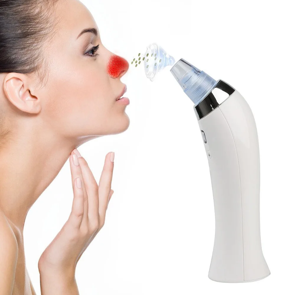 

Portable Face pore cleaner blackhead remover vacuum comedo suction dermabrasion